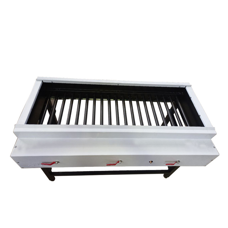 کباب پز گازی آهنی یک متری دهنه 45